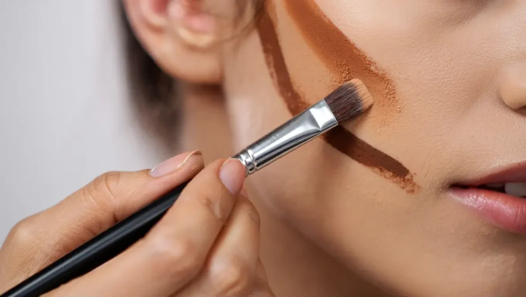 How to Contour Face Step 5 Blending It All In