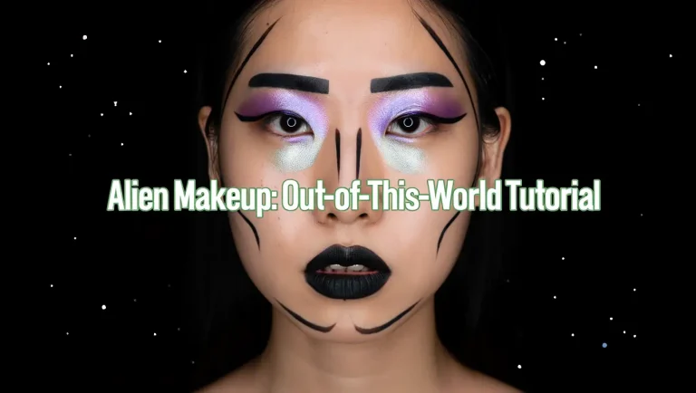 Alien Makeup The Look That Started With No Plan—and Turned Out Unreal