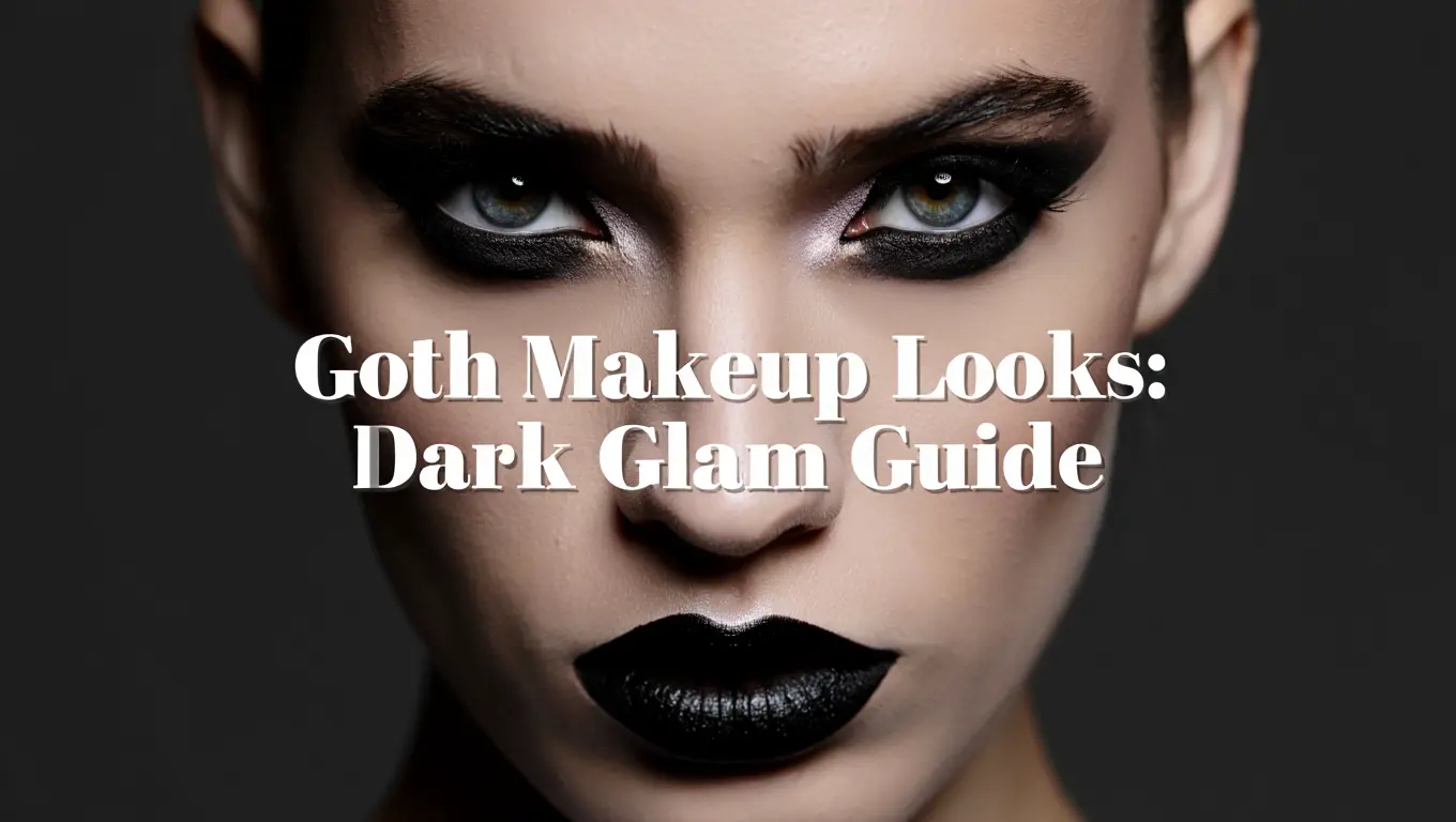 Goth Makeup Look How I Built This Dark, Sculpted Glam