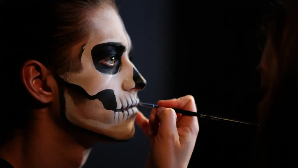 Skull Makeup The Final Touches