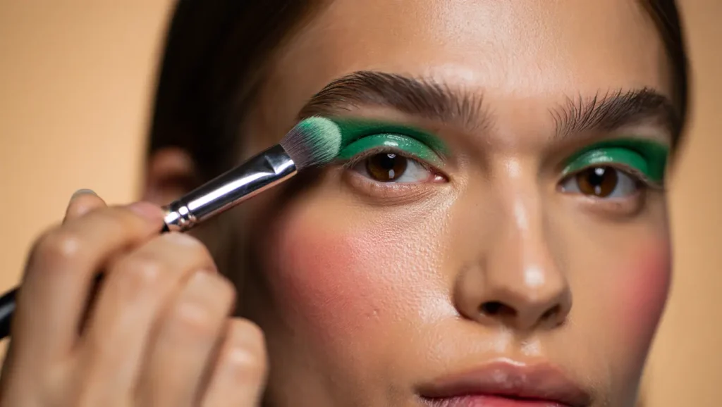 70s Makeup Looks: The Glow Bronzer + Berry Blush Combo